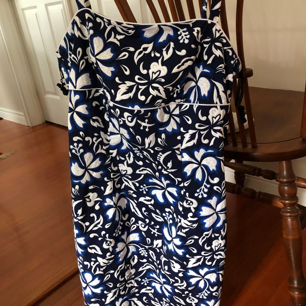 VIntage 1990's blue sun dress size 7
